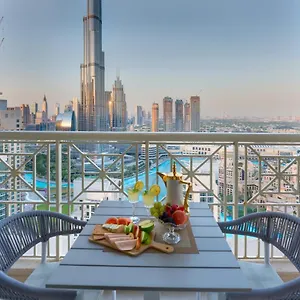  Apartment Durrani Homes - Designer 2br With Stunning Burj Khalifa And Fountain View United Arab Emirates